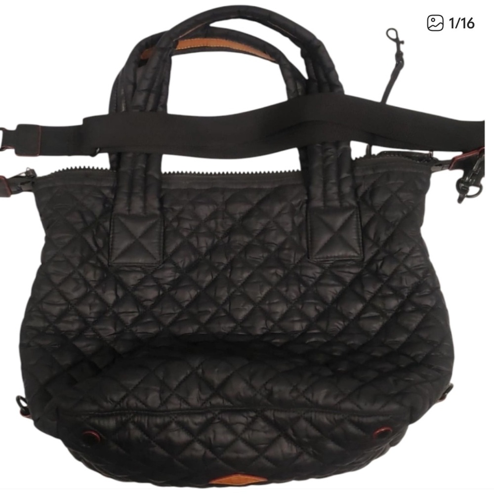 MZ Wallace Tote Bag Quilted Shoulder Bag